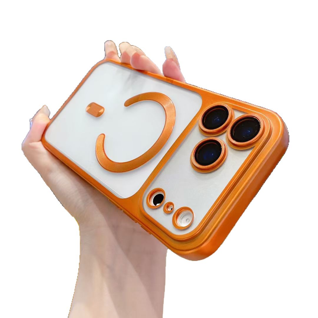 Variable de segundo 17 magnetismo esmerilado para iPhone17PROMAX caso de teléfono celular todo incluido película de lente manzana 16 cubierta