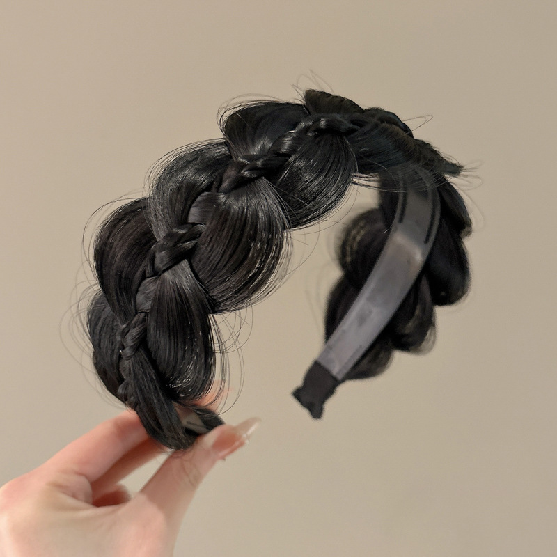 Perruca trenzada twisted trenzada 2025 nuevo tipo con dientes antideslizante hueso de pescado trenzado cabeza de brazo alto cráneo pinzas de cabello prensado tocado de cabello