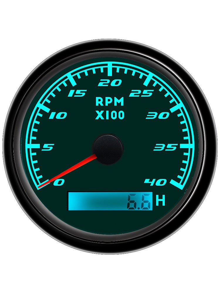 85mm Alternator W-Terminal Engine Tachometer Truck Yacht Car