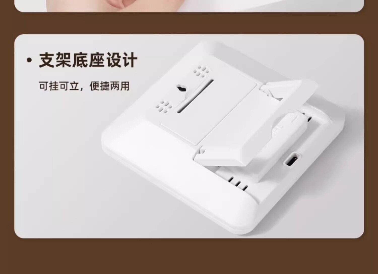 Suitable for electronic high-precision mini dry thermometers, indoor household temperature and humidity meters, and accurate vehicle-mounted dry temperature and humidity gauges