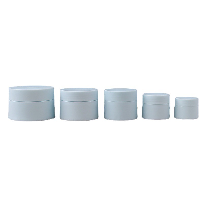 Plástico PP caja de crema 5g15g20g30g50g cara crema caja cosmética sub-embalaje caja portátil de viaje sub-botella