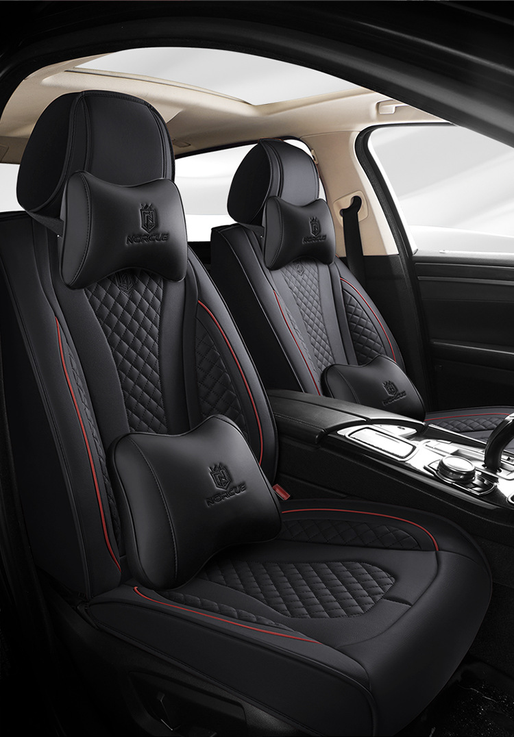 25-Year New Model Wear-Resistant Leather Full-Cover Breathable All-Season Universal Car Seat Cushion High-End Manufacturer Wholesale