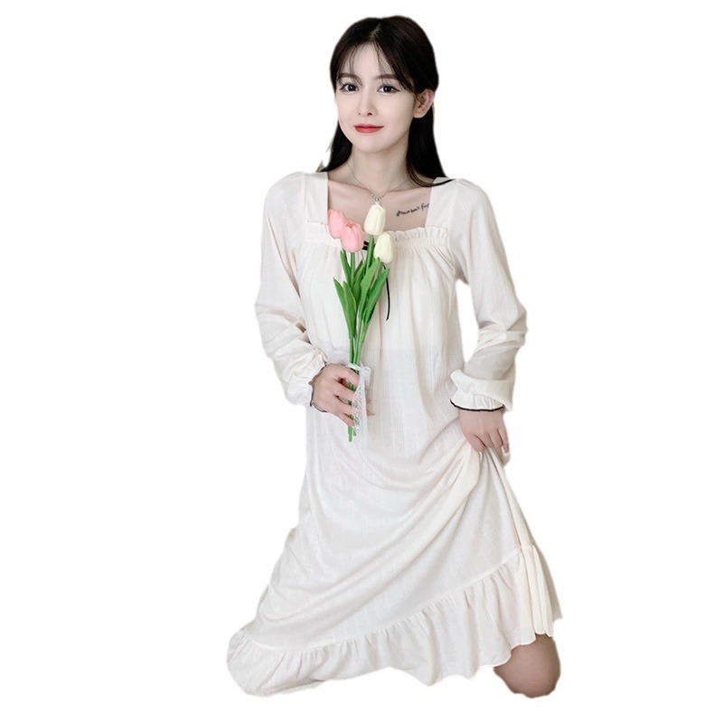 2024 pijamas de otoño niñas pijamas dulces y gordas mm aumentan 220 kg con cojín de pecho desmontable ropa para el hogar