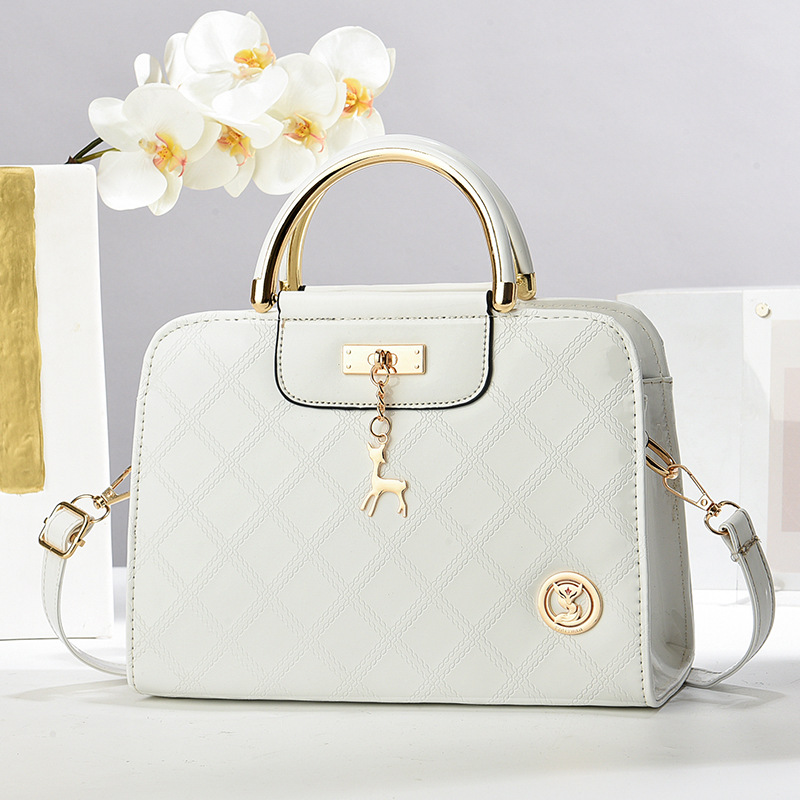 Bolsas de mujer de comercio exterior transfronterizo bolsas de mano de alto nivel de color sólido bolsas de mano de hombro