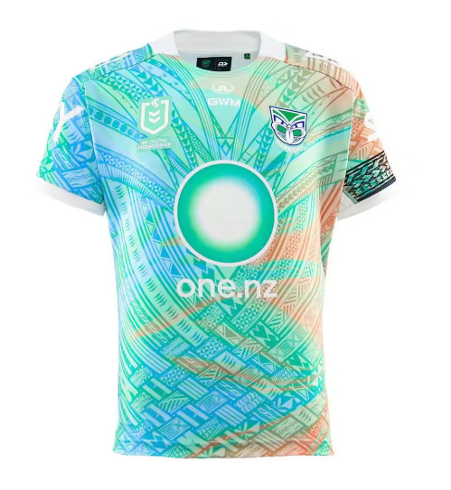 2025年サマーセール オーストラリアNRL ニュージーランドウォリアーズ ホームトレーニングTシャツ スポーツレジャー 半袖|undefined