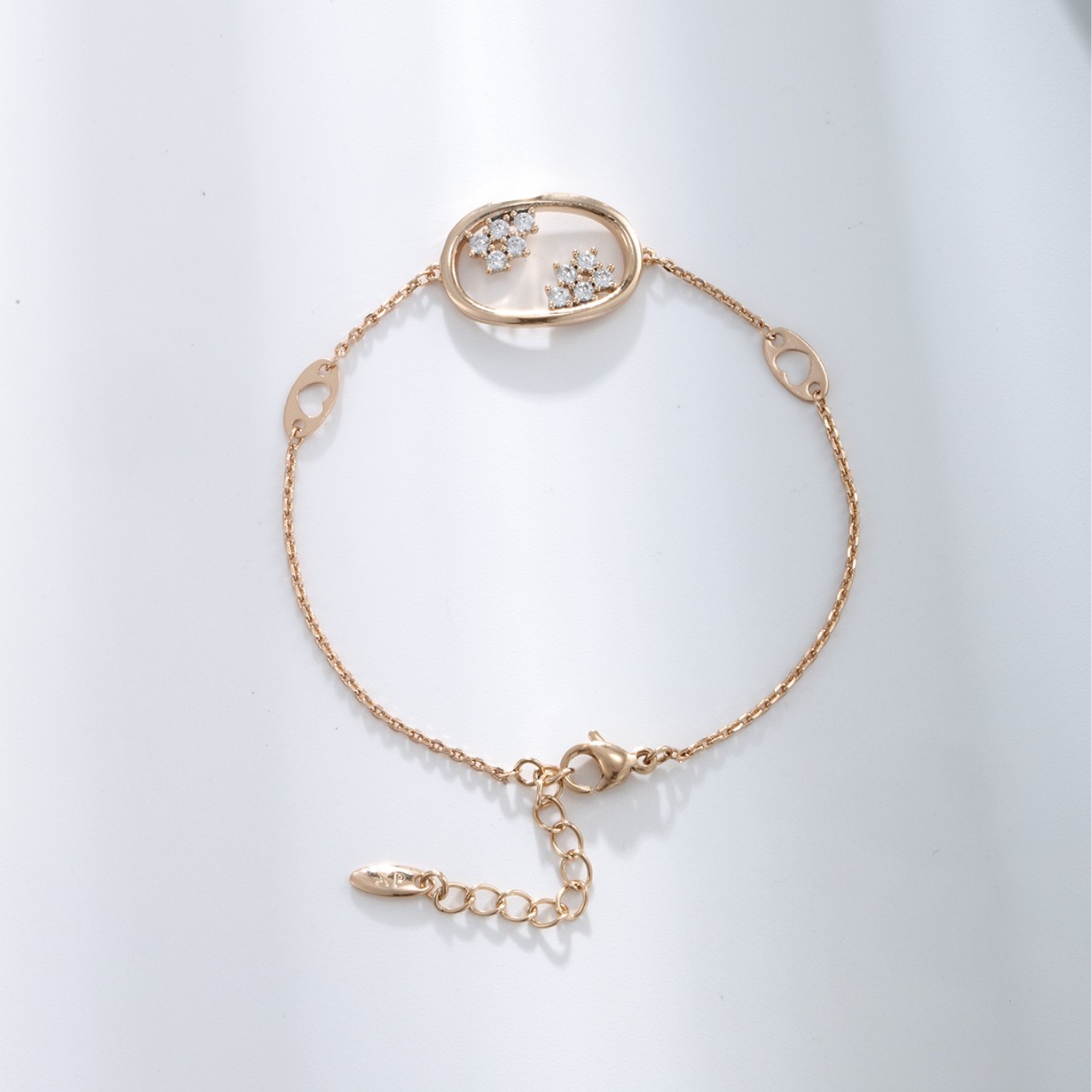 Xusing joyería simple geométrica oval pulsera de moda al por mayor joyería europea y americana personalidad nicho temperamento pulsera para mujeres
