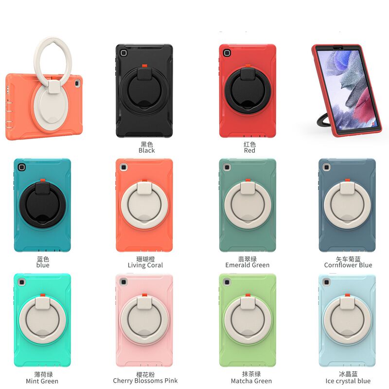 Door-Hanging Wristband Rotating Stand Three-In-One Anti-Fall Suitable for Samsung Tabs9/10 Tablet Protective Case Soft Shell Handle
