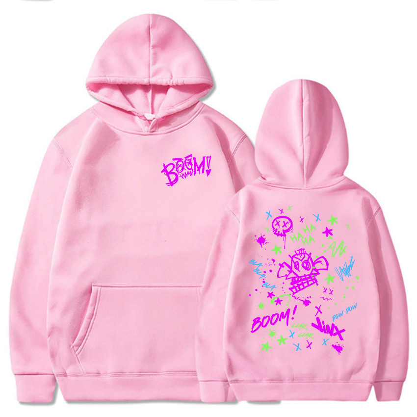 Female Hoody Boom Monkey Jinx Arcane Hahaha Hoodies