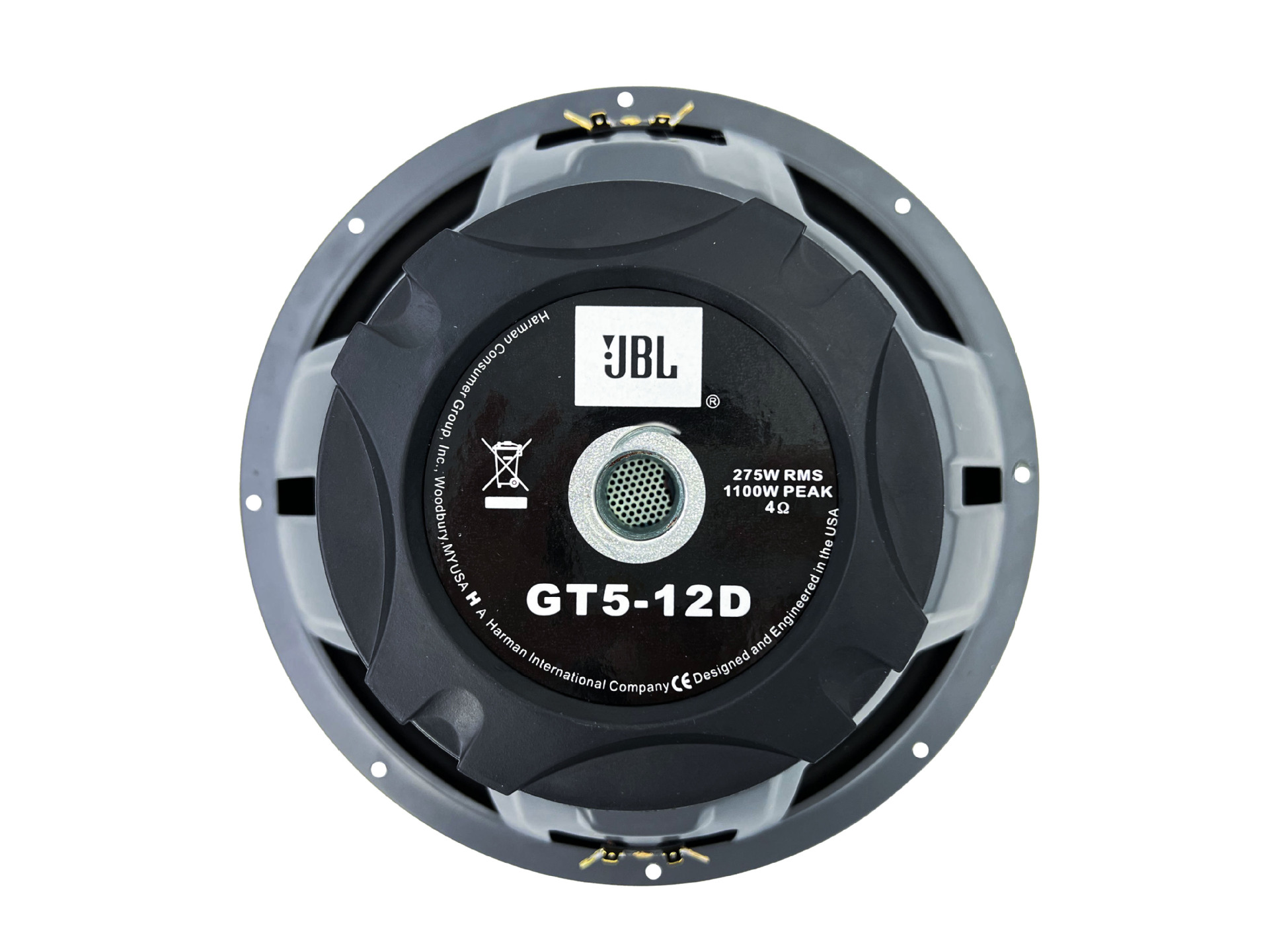 JBL GT5-12D top 12 inch woofer car upgrade preferred single coil design strong bass