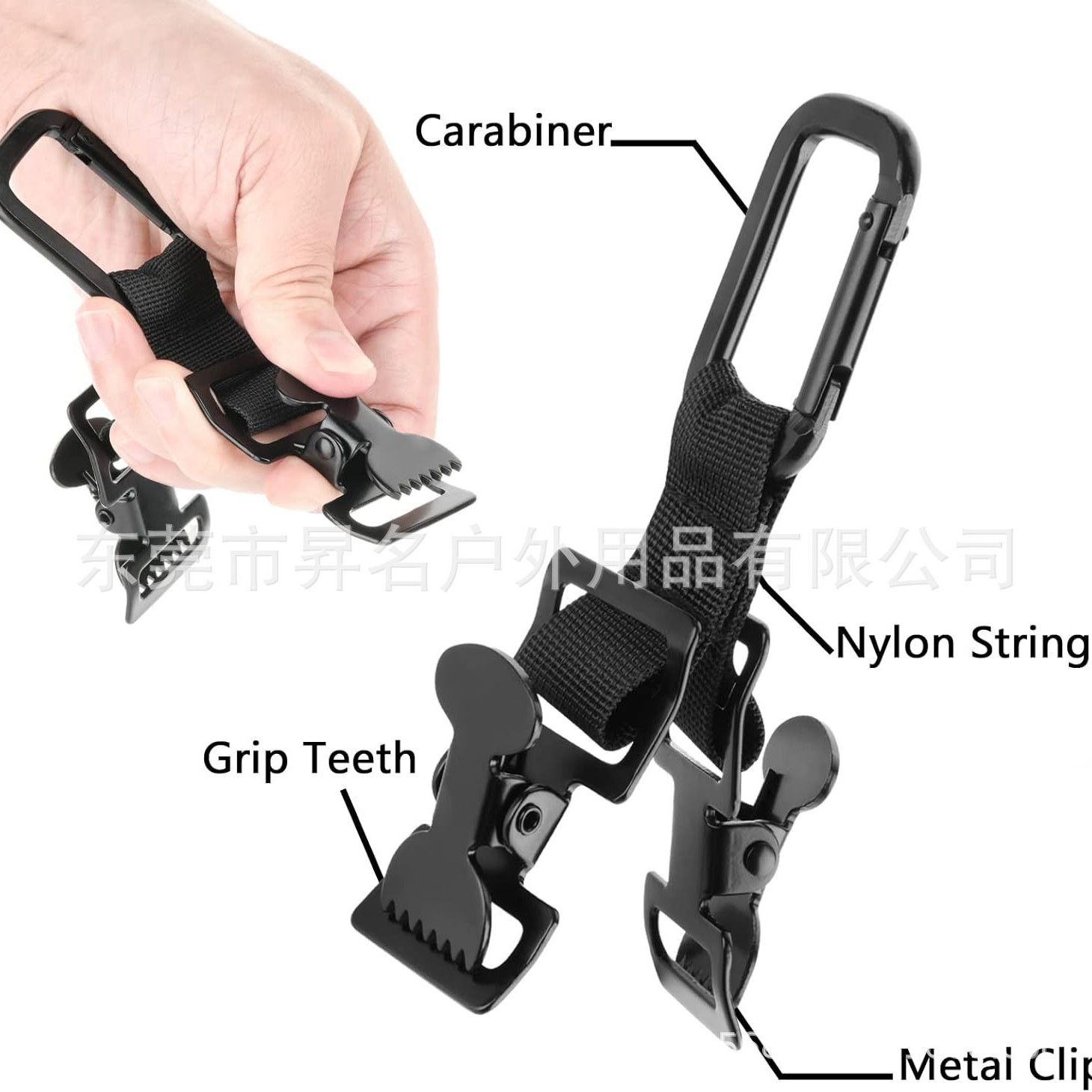 Golf Glove Clip Glove Belt Holder,Work Security Clip Glove with Metal Clip Work Glove Clip