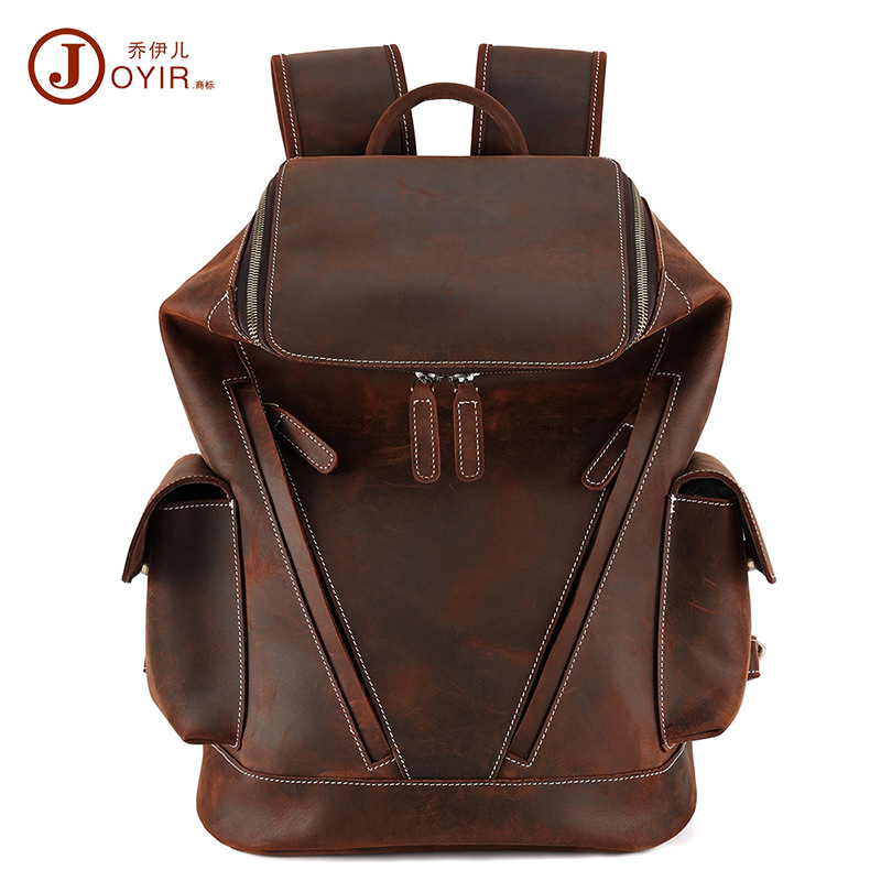 Folding backpack for traveling