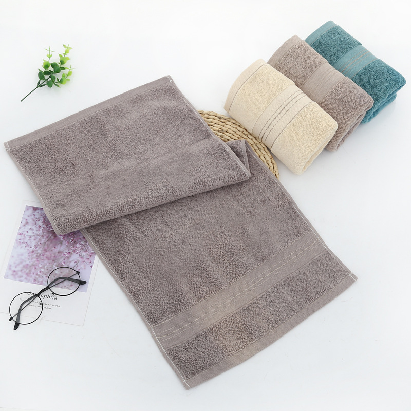 Toallas de algodón personalizadas embalaje independiente algodón clase A logo bordado regalo bienestar Gaoyang fábrica de toallas al por mayor