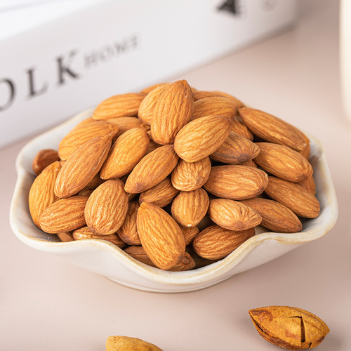 Almond kernels 500g baked original flavor 5 catties packed batan nuts dried fruits new snacks roasted seeds and nuts wholesale wholesale