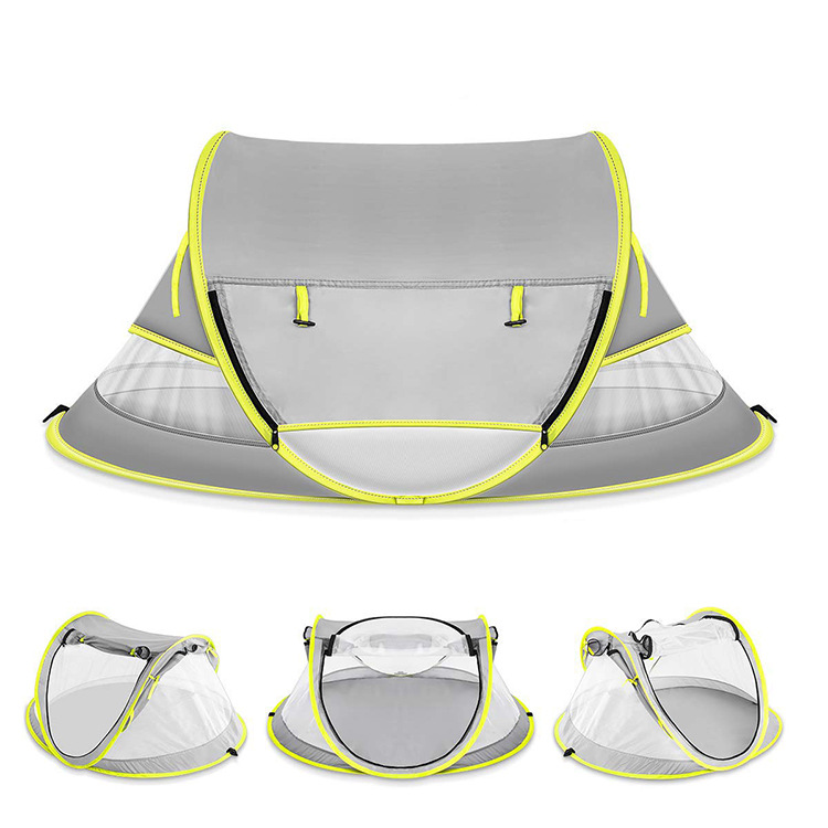 Children's outdoor tent foldable anti-mosquito installation-free picnic camping quick open seaside sun protection sunshade beach tent