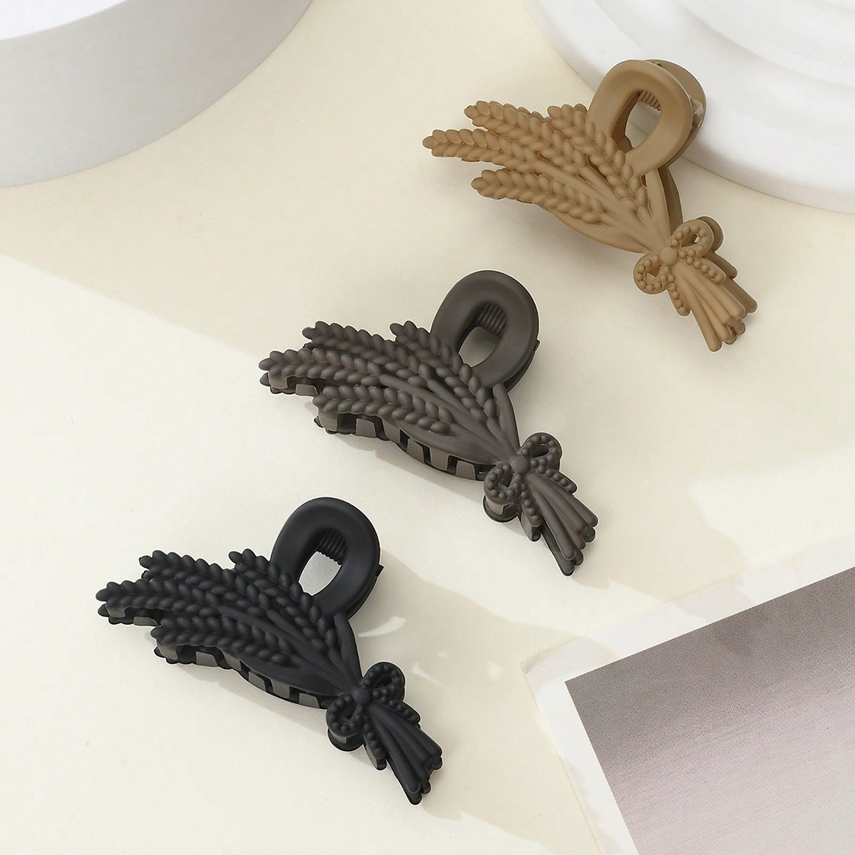 3-piezas pequeño tamaño clip helado mate niña niños mini lindo color horquilla roto pelo tiburón clip transfronterizo