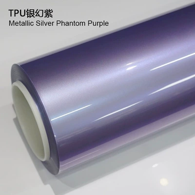 Car Protective Film High – Auto Color Change Film - tpu-silver-fantasy-purple-1524m15m