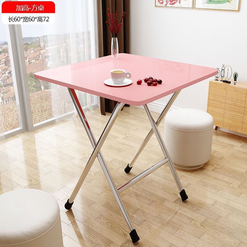 Fábrica de venta directa mesa plegable mesa de comedor plegable dormitorio mesa de estudio dormitorio mesa de comedor casera mesa al aire libre