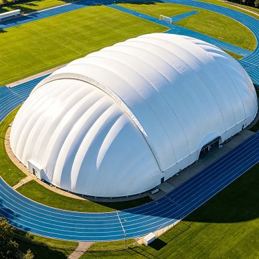 充气膜结构气膜体育馆网球游泳馆 Inflatable membrane structure