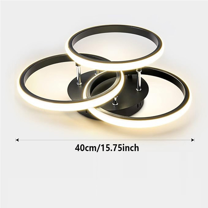 Transfronterizos dedicados LED lámpara de techo lámpara de sala de estar iluminación nórdica moderna minimalista dormitorio comedor pasillo lámpara de techo