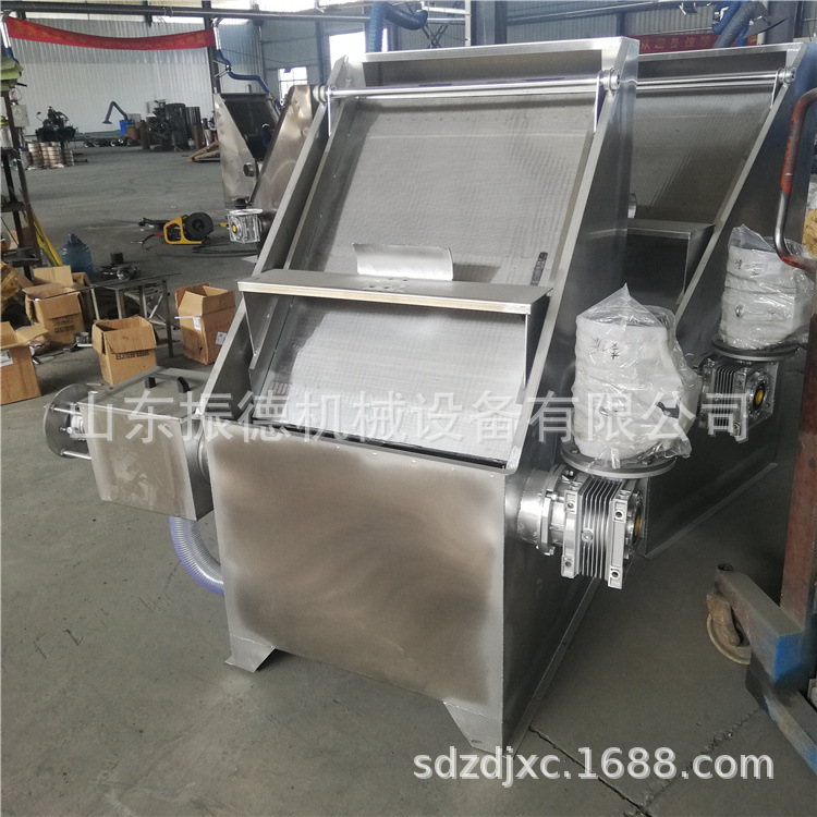 厂家猪粪固液分离机 畜禽粪便干湿分离机 鸡粪处理分离机视频