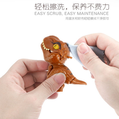 Bite-Finger Dinosaur Joint-Movable T-Rex Egg-Shape Simulation Dinosaur Model Toy – New Arrival for Night Market Stalls & Cross-Border Sales