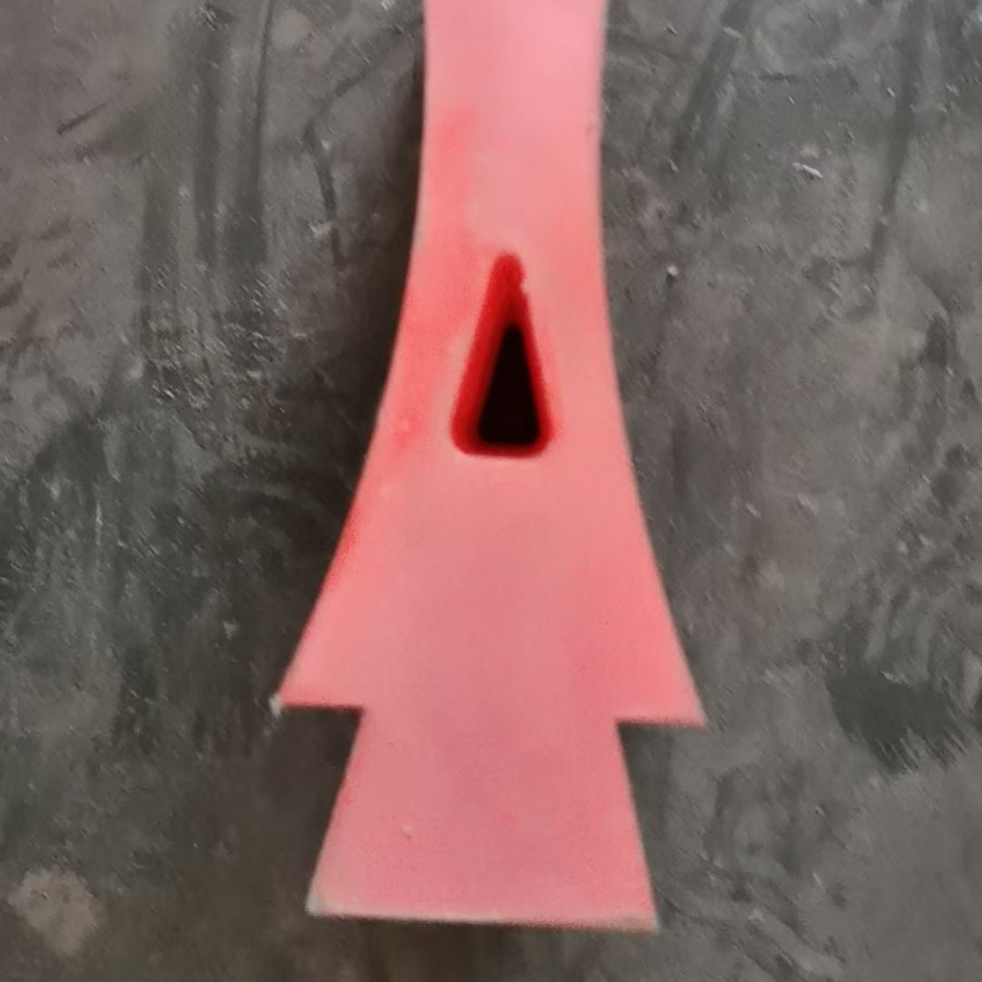 1000型仿铂廷整体聚氨酯清扫器  分体式聚氨酯清扫器  130*210刮