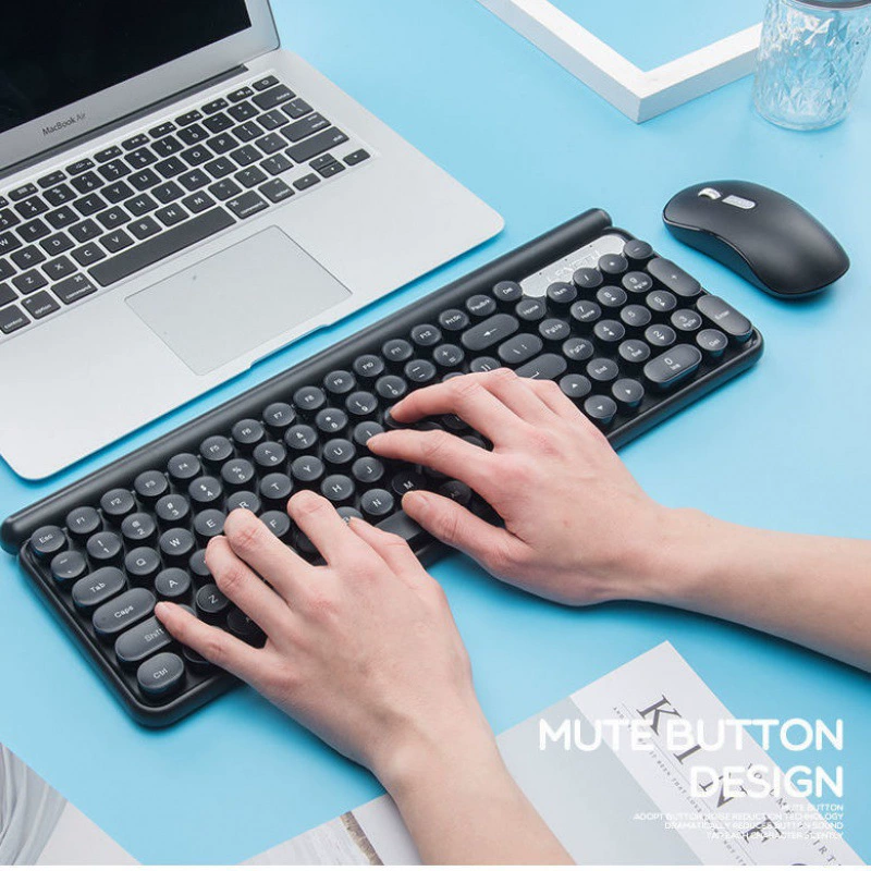 Keyboard Mouse Set Wired USB Back Light Computer Eat Chicken Game LOL Office Home