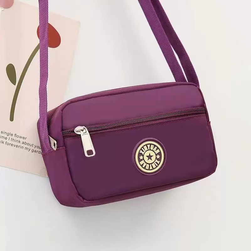 Bolsa de tela de flores bolsa de mensajero de las mujeres nueva bolsa de Madre de gran capacidad bolsa de hombro individual de mediana edad y ancianos bolsa de tela Oxford bolsa