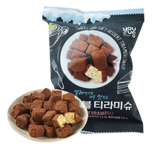 韓國進口友施雙倍提拉米蘇味脆點 網紅熱賣休閑膨化零食甜點批發