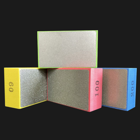 Cross-border diamond hand wiping piece hand grinding piece grinding piece ceramic tile trimmer grinding stone 90*55mm grinding stone.