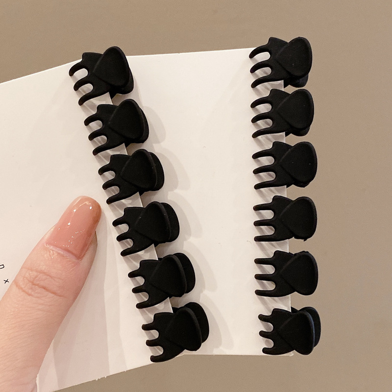 Pequeño clip de agarre de verano para mujeres clip de peluquería clip de peluquería clip de peluquería pequeño clip de peluquería red rojo estilo coreano clip de peluquería lateral