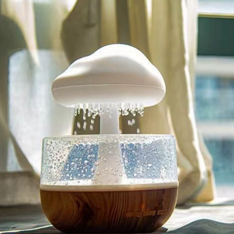 Creative humidifier, ultrasonic aroma diffuser, oil, lights, gradient
