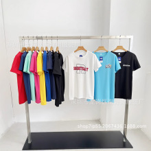 便宜外贸男装尾货库存 朱地短袖男t恤地摊货源跑江湖热卖出口装柜