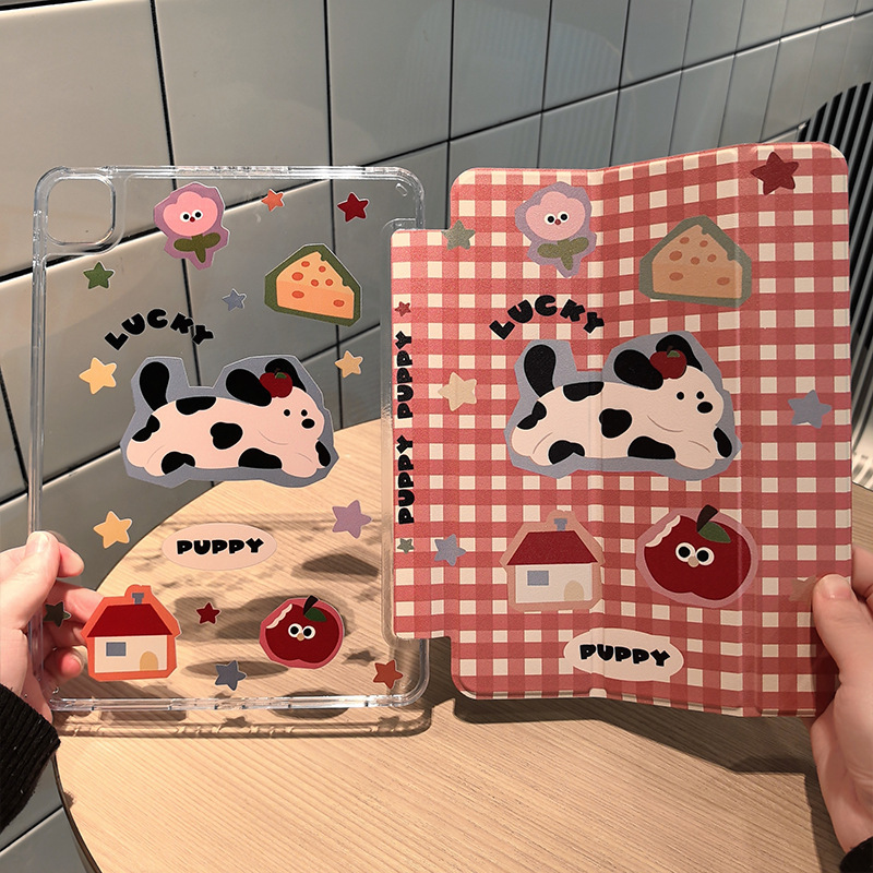 Suitable for Air7 Protective Case 2025 New Ipad11/10Th Generation Cartoon Tablet Pro Case 10.2inch Pen Slotless Case