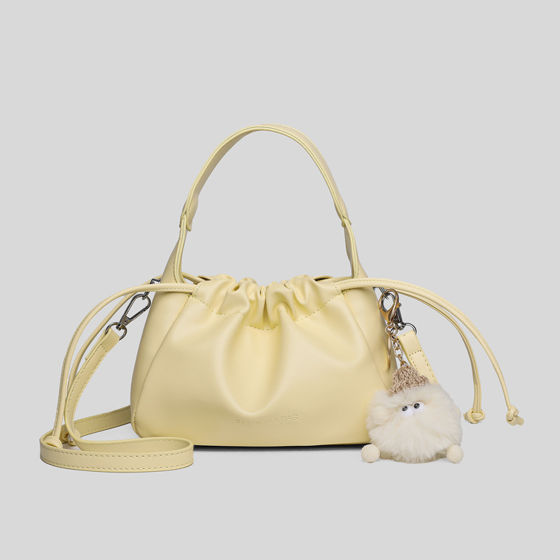Drop-shipping Soft Leather Cloud Pleated Crossbody Women's High-end Bag, Ladies' 2025 New Handbag_voghion.com