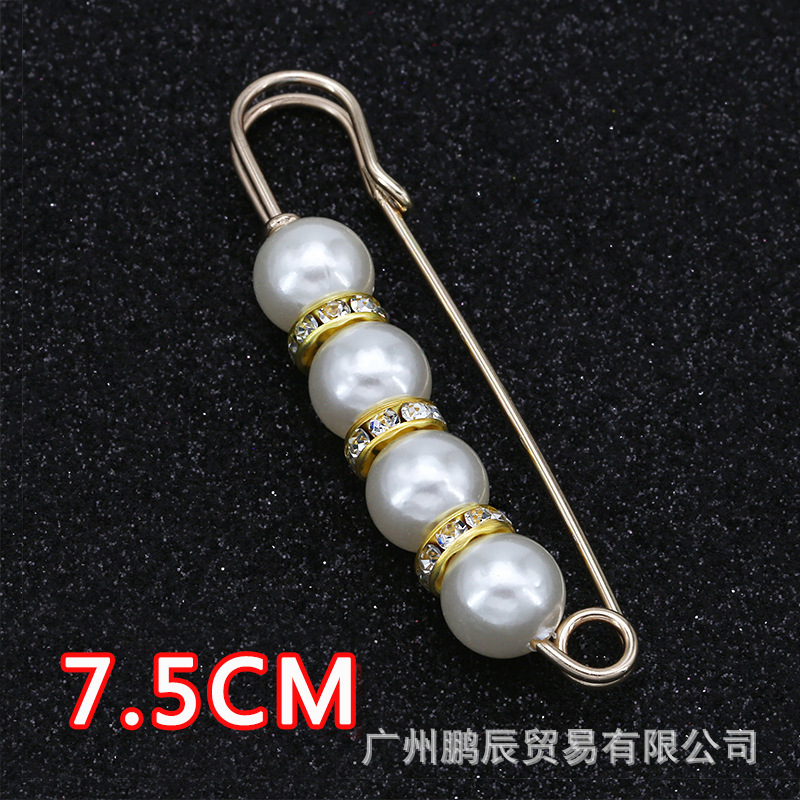 ズボンのズボンの腰の神器は腰のピンを収めて光のブローチの高級な胸の花のピンのアクセサリの真珠の胸の針を防ぎます。|undefined