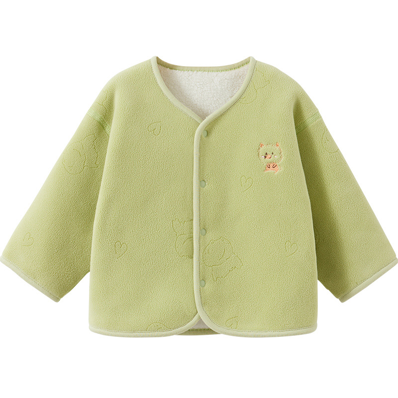 Primavera, otoño, invierno, ropa de invierno para niños, niñas, cardigans para niños pequeños, ropa cálida, chaqueta de bebé
