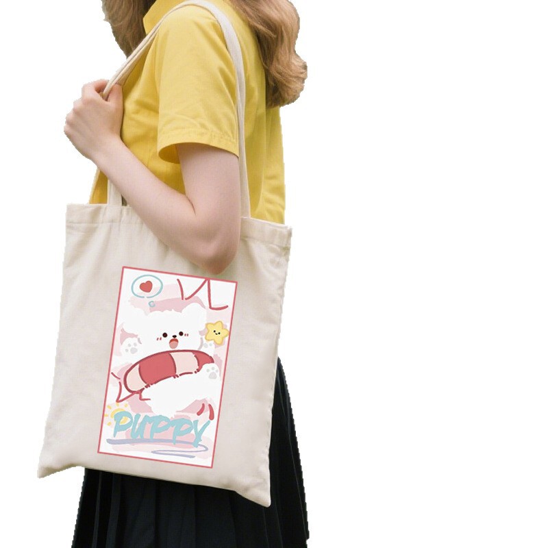 diy帆布包定制印logo包包女手绘购物环保礼品帆布袋来图定做印字|undefined