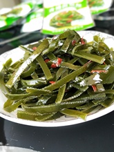 海带丝开袋即食香辣麻辣味海带零食小包装裙带菜片下饭菜咸菜整箱