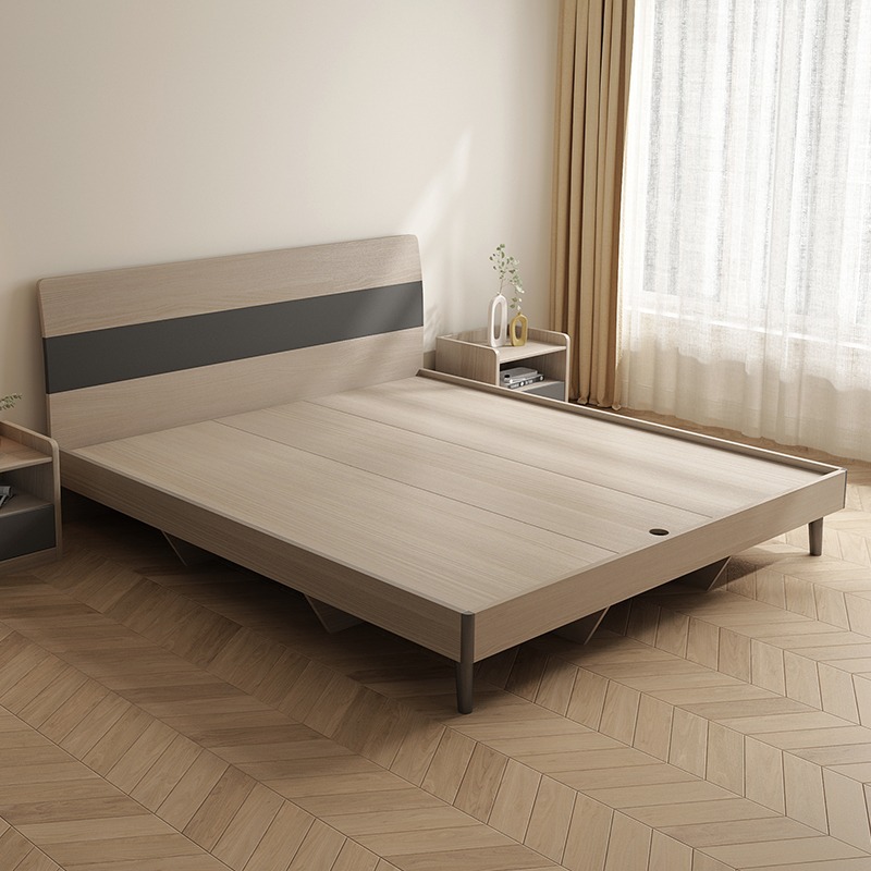 Canopy bed modern simple 1.5m panel double bed rental apartment…