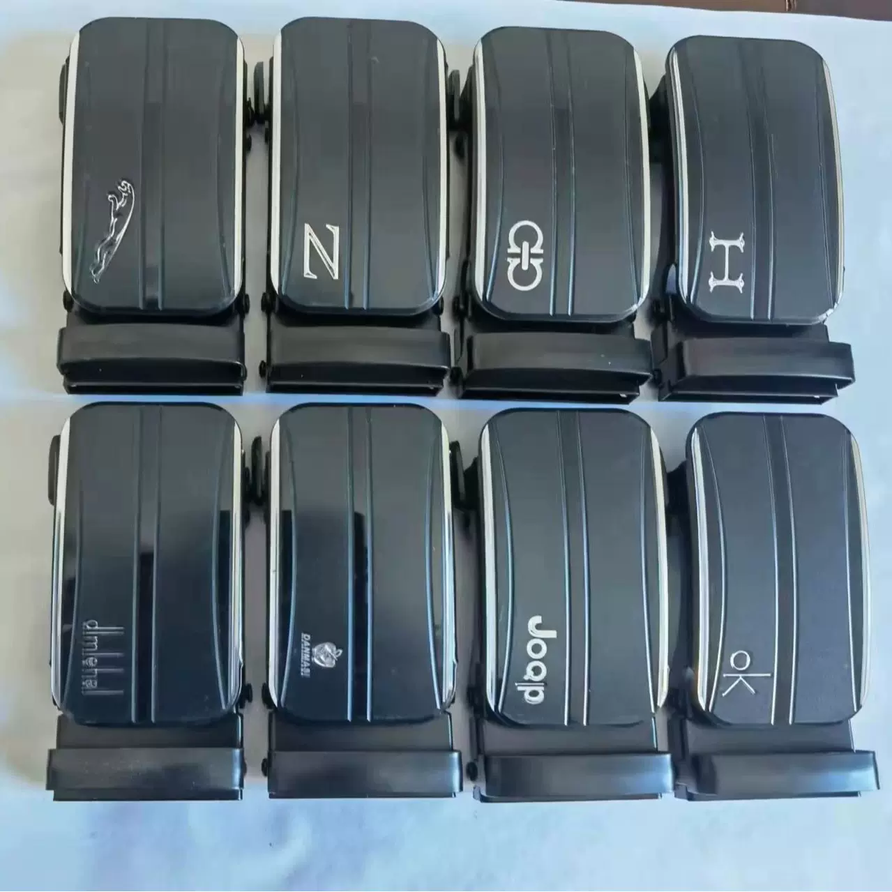 皮带扣 4.0网络男士亚克力自动铁扣时尚百搭厂家货源