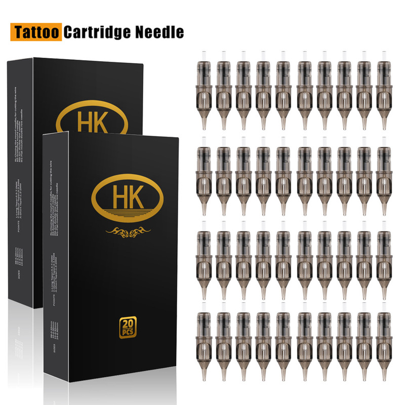 10/20pcs tattoo ink cartridge needle sterile safety needle ink cartridge 3RL/5RL professional disposable tattoo ink cartridge needle
