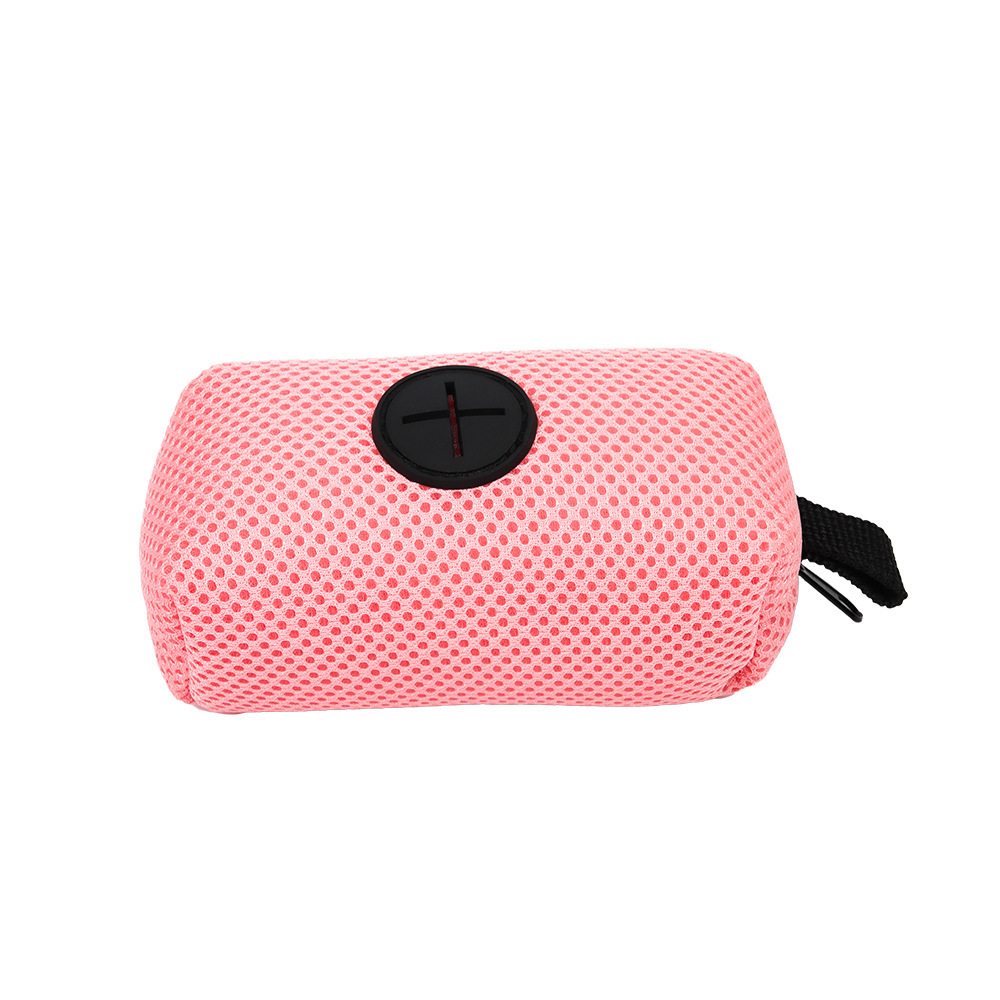 핑크색 쓰레기 봉투