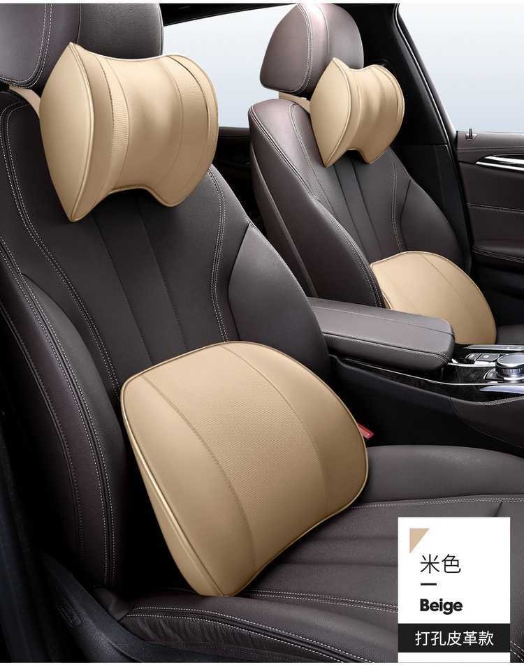 Car headrest, neck pillow, cushion, car pillow, in-car neck pillow, car accessories, memory foam lumbar support, headrest, backrest