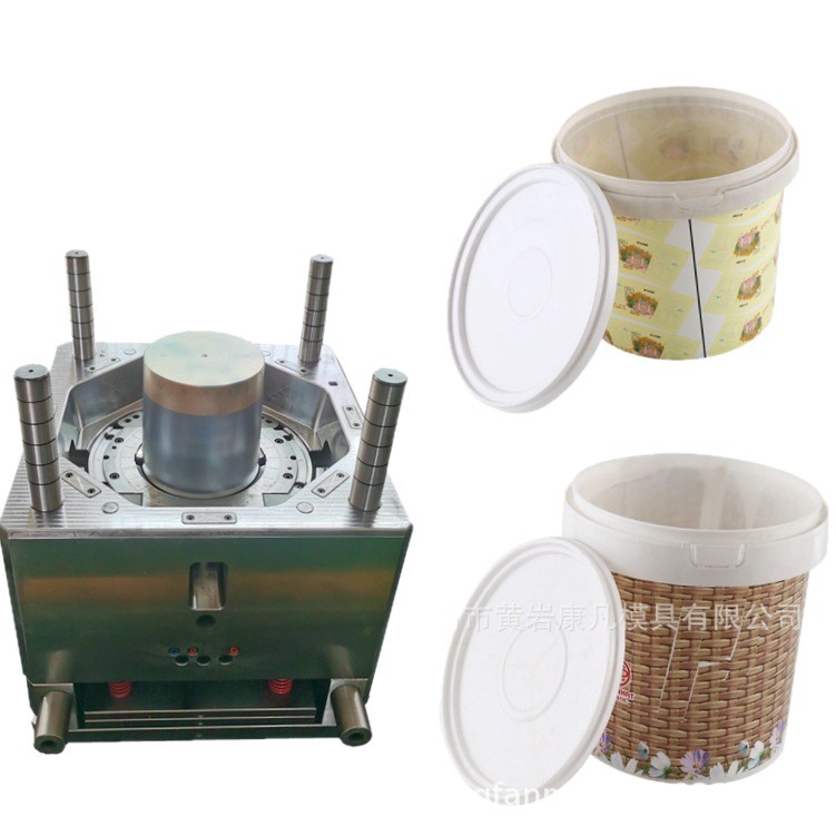 阿里巴巴注塑模具90型加厚大口水缸模具，塑料水缸生产模具厂家