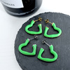 Trend fresh earrings, cute cleaner, fashionable accessory, Japanese and Korean