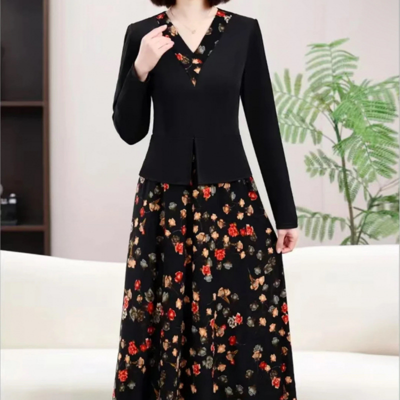 꽃무늬 + 드레스