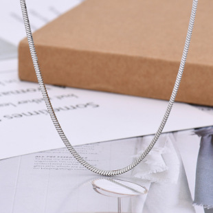 S925 silver snake chain ���y僰׽��朼������߹����Ů�i���