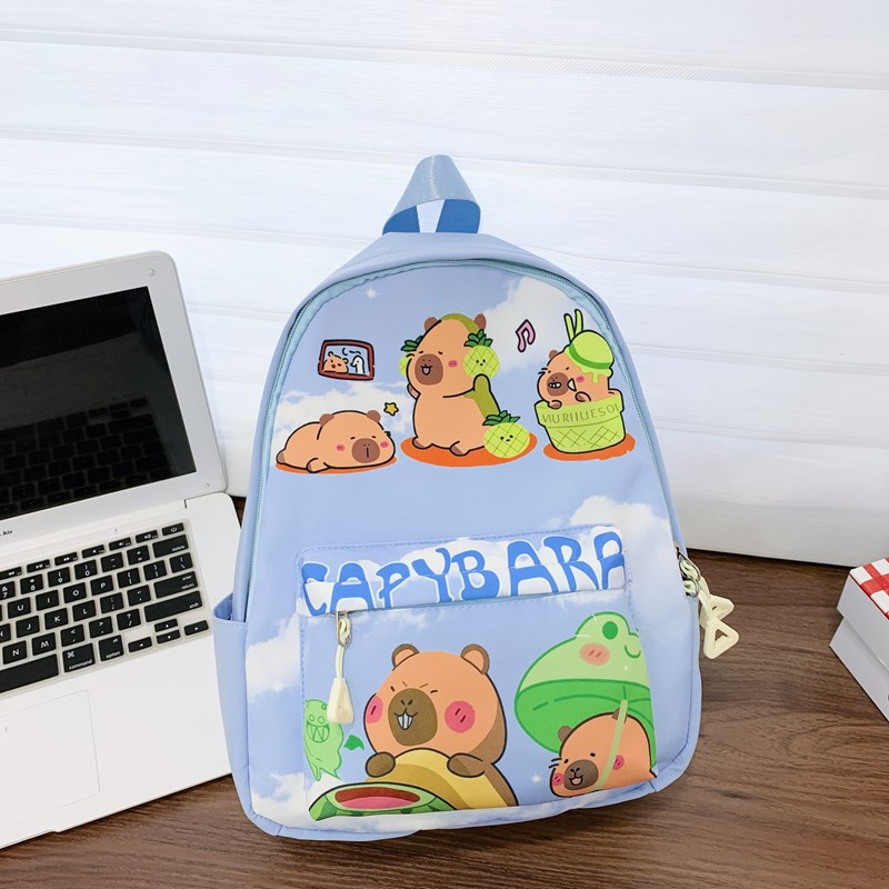 Mochila de niña linda de dibujos animados