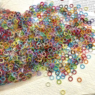 10mm��ɫ�]��Ȧ�ӿ�朽�Ȧ�_��耳�Ȧ diy�֙C���耳׿��Ʒ